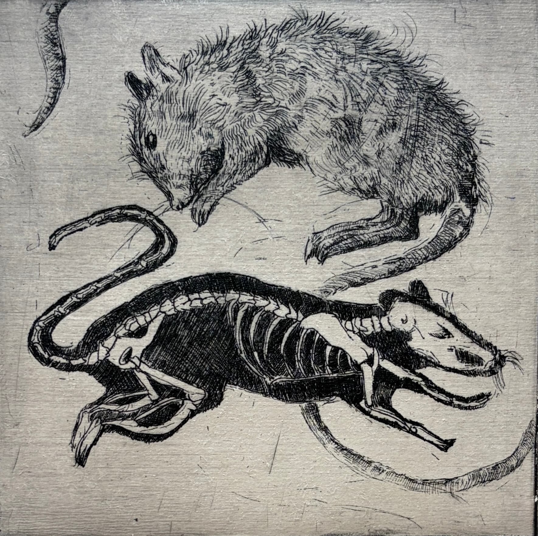 akimirka / a moment — etching
