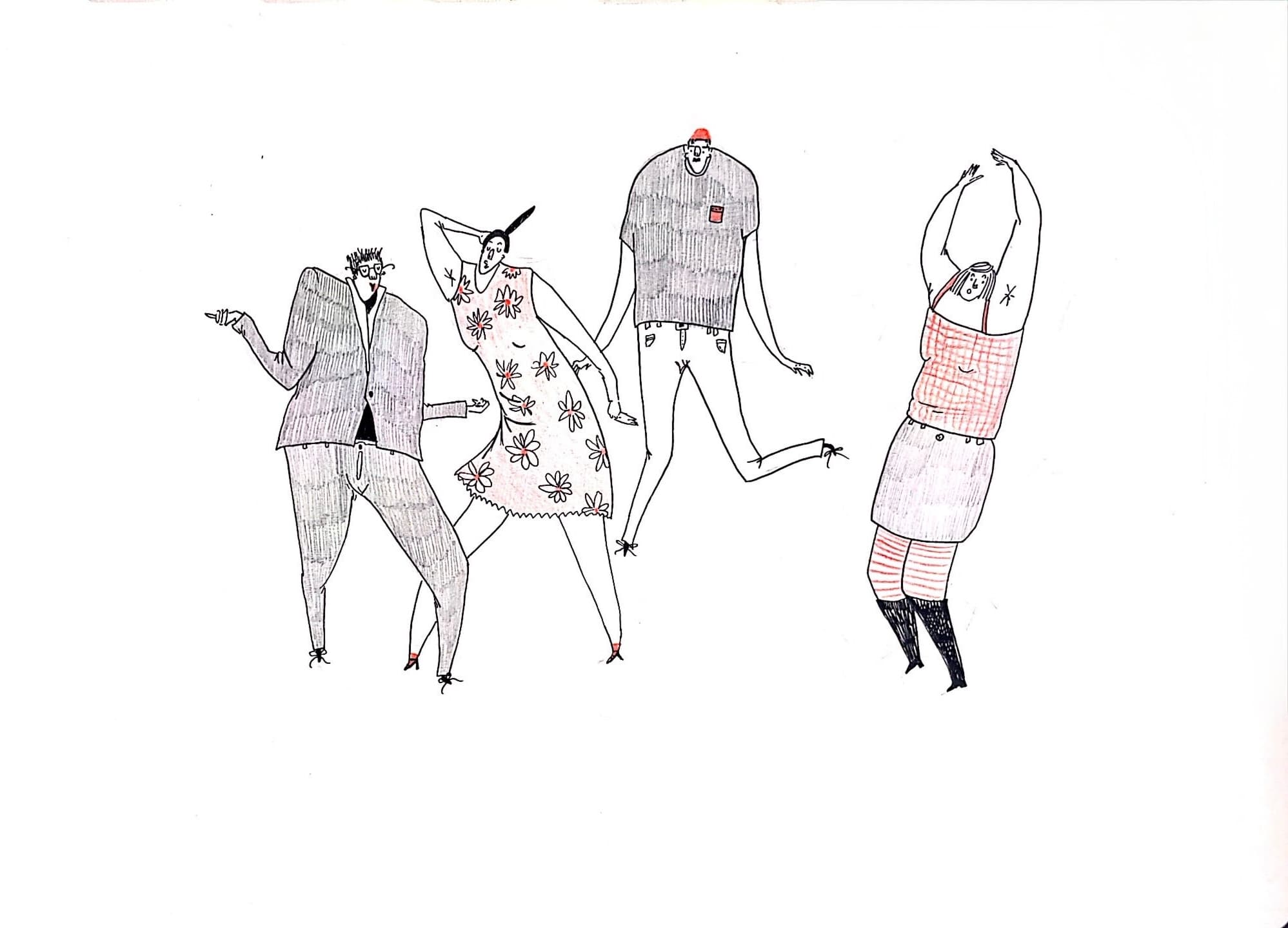 let's party — postcard