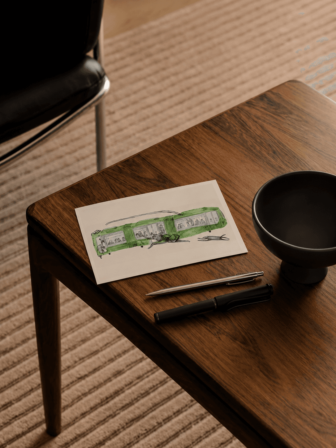 not too late — postcard mockup